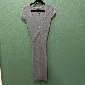 H&M Bodycon grey cocktail dress